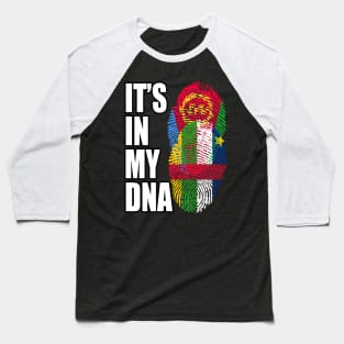 Eritrean And Central African Mix Heritage DNA Flag Baseball T-Shirt